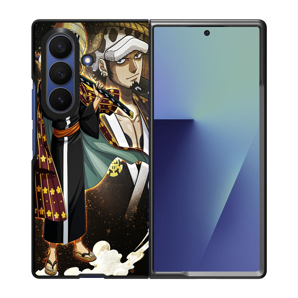 Trafalgar Law Wano Style Samsung Galaxy Z Fold 7 Case