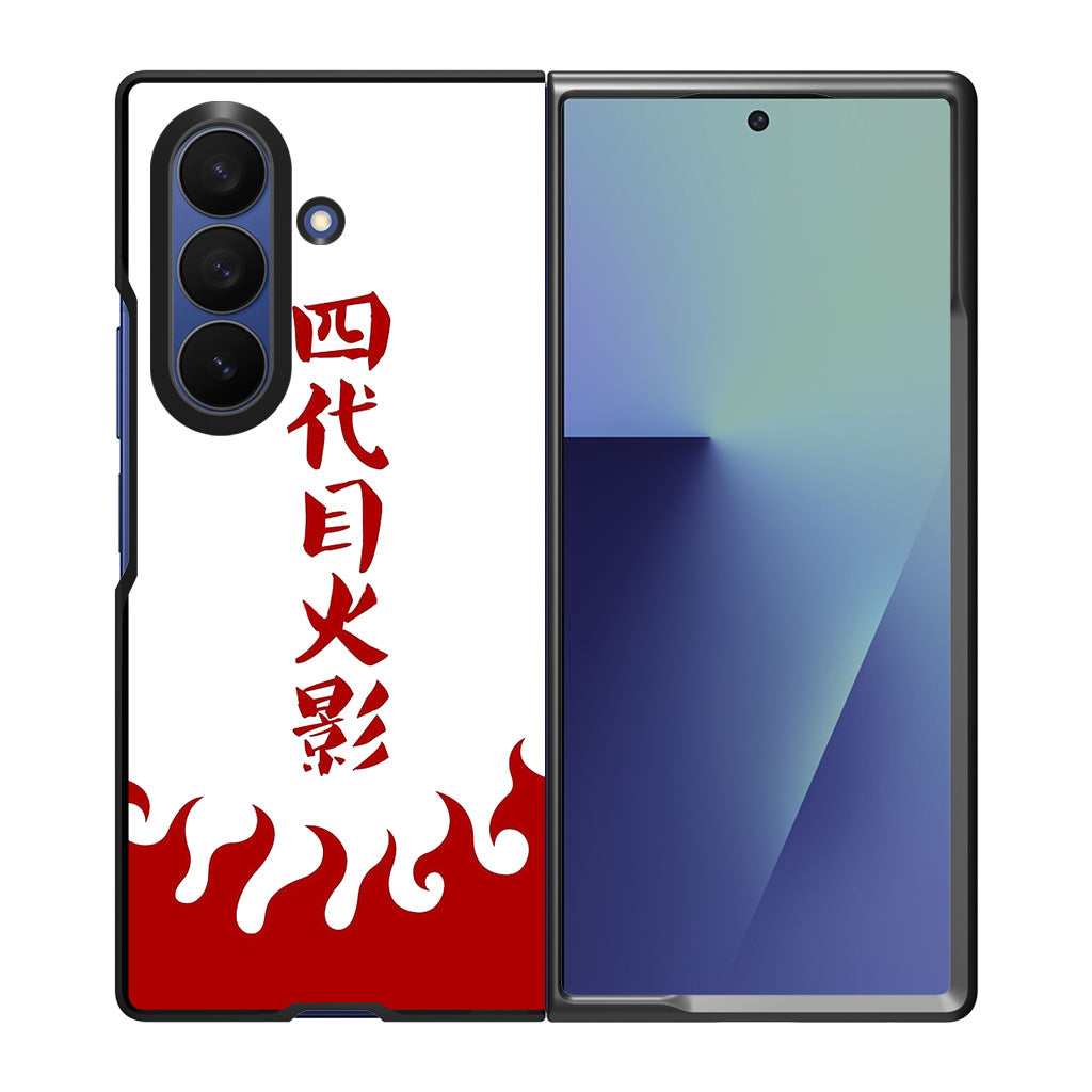 4th Hokage Cloak Samsung Galaxy Z Fold 7 Case