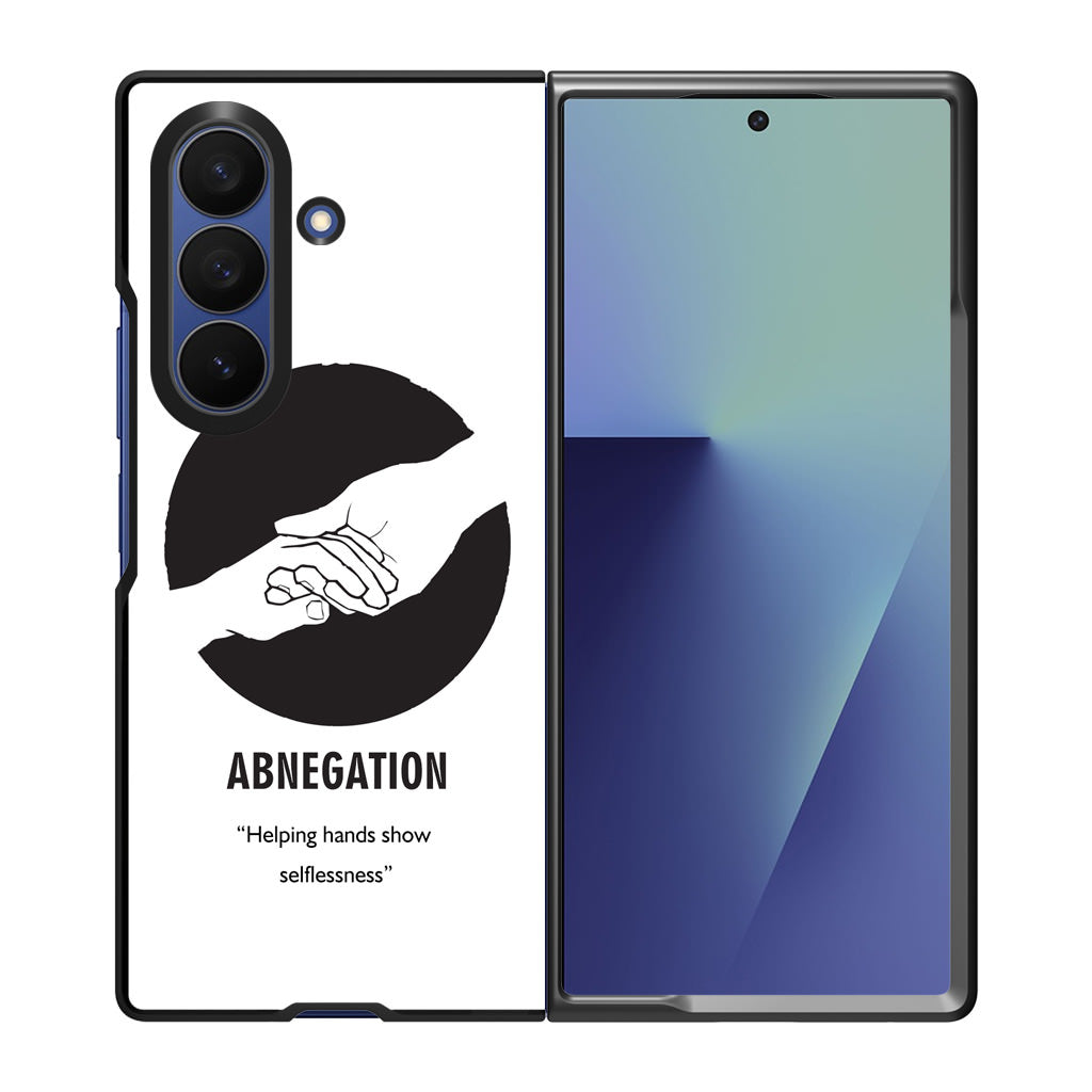 Abnegation Divergent Faction Samsung Galaxy Z Fold 7 Case