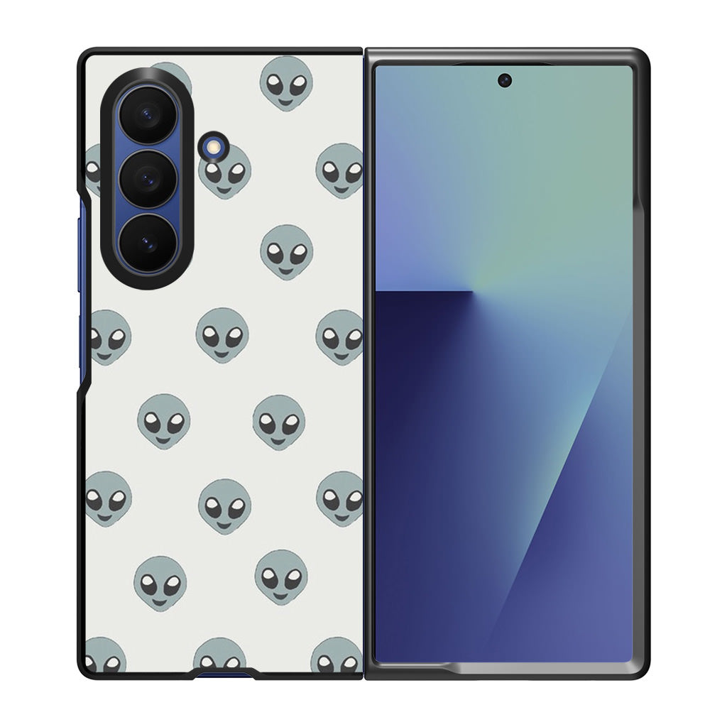 Aliens Pattern Samsung Galaxy Z Fold 7 Case