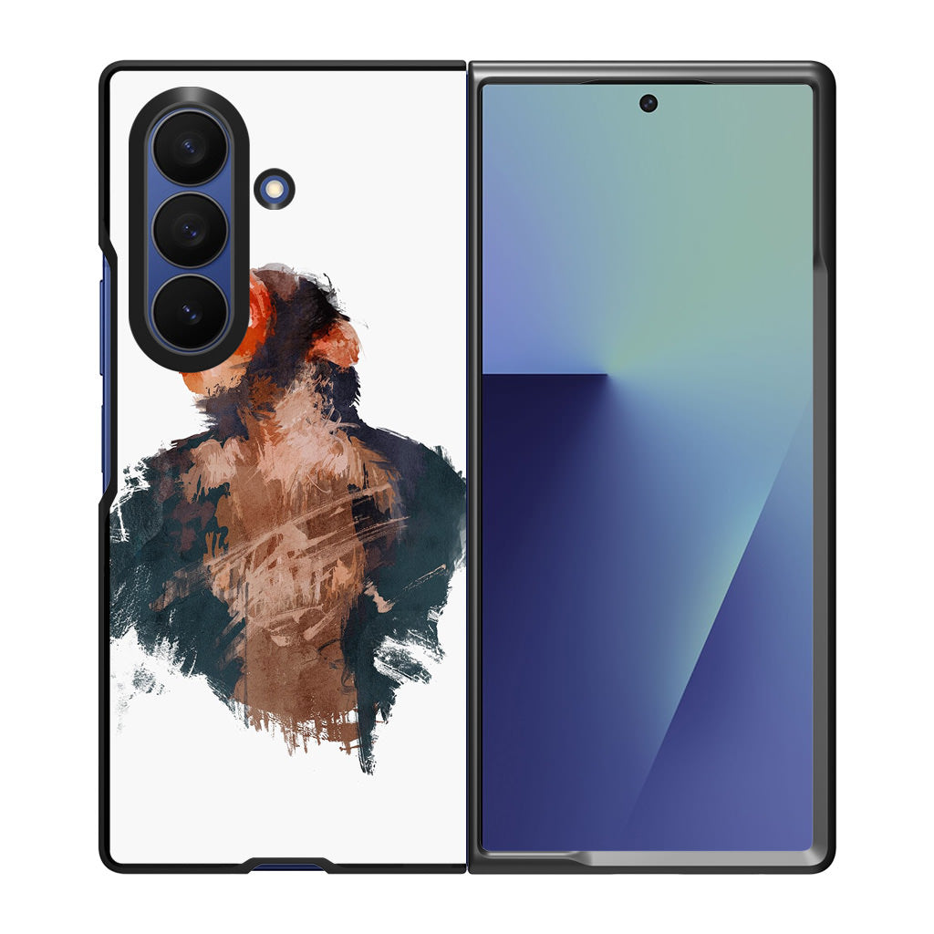 Ape Painting Samsung Galaxy Z Fold 7 Case