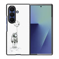 Astronaut Moon Balloon Samsung Galaxy Z Fold 7 Case