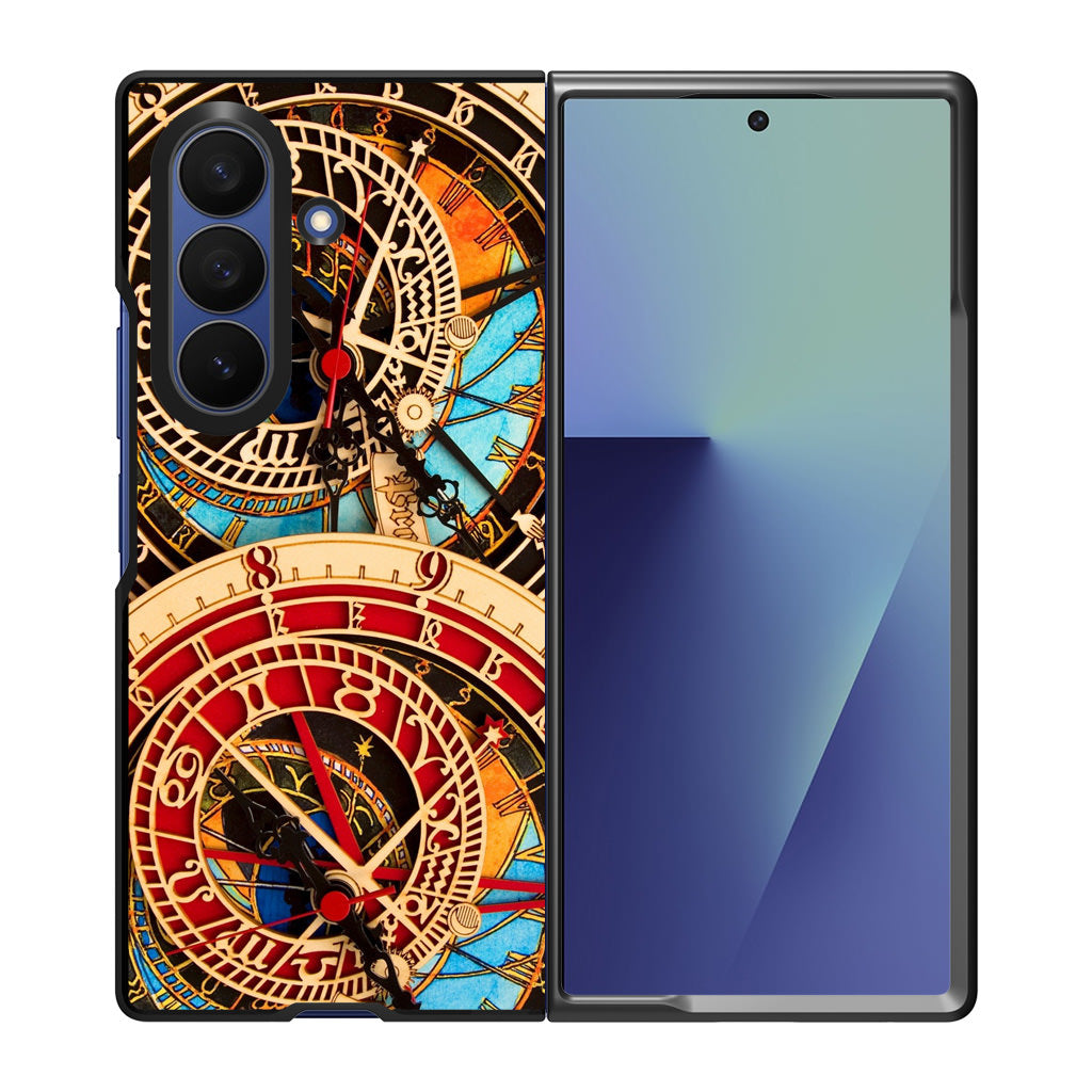 Astronomical Clock Samsung Galaxy Z Fold 7 Case