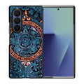 Aztec Calendar Samsung Galaxy Z Fold 7 Case