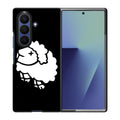 Baa Baa White Sheep Samsung Galaxy Z Fold 7 Case