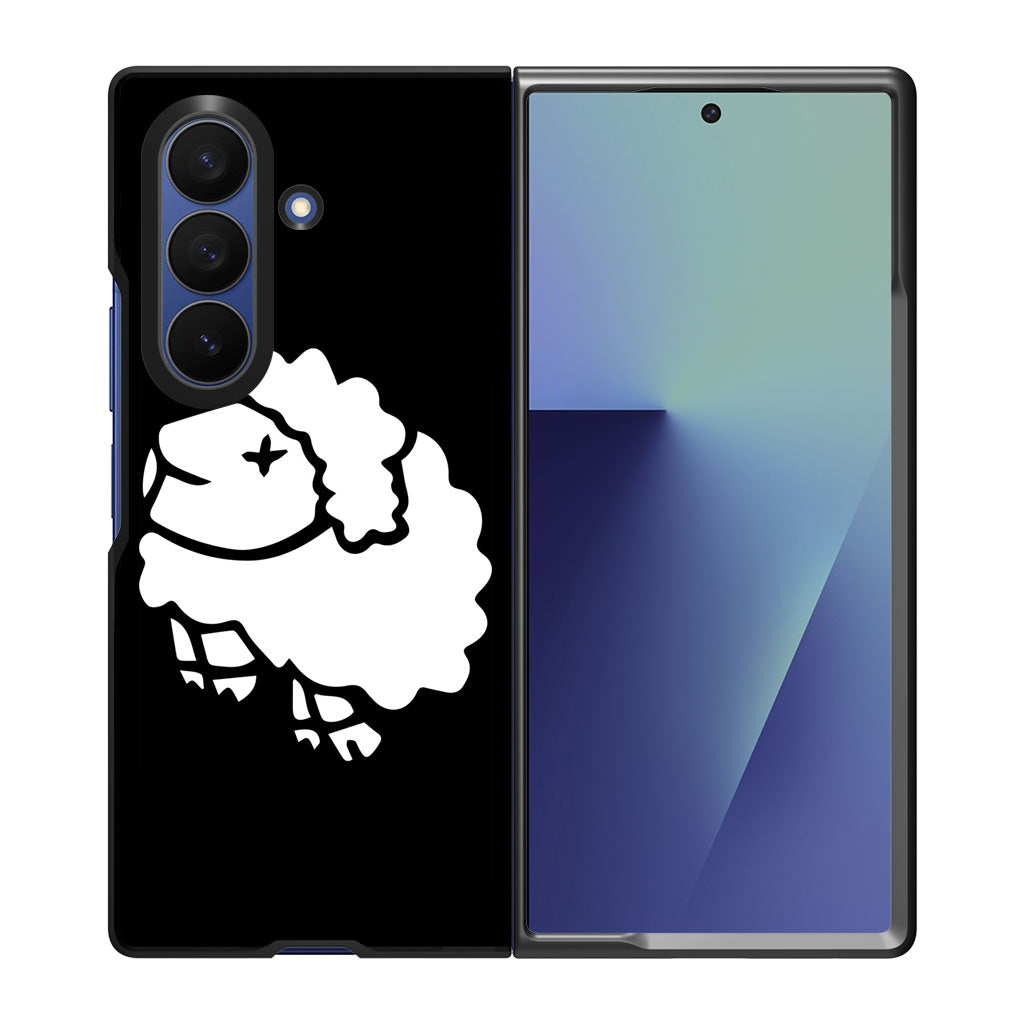Baa Baa White Sheep Samsung Galaxy Z Fold 7 Case