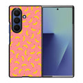 Bananas Fruit Pattern Pink Samsung Galaxy Z Fold 7 Case