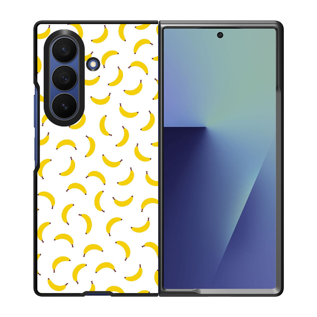 Bananas Fruit Pattern Samsung Galaxy Z Fold 7 Case