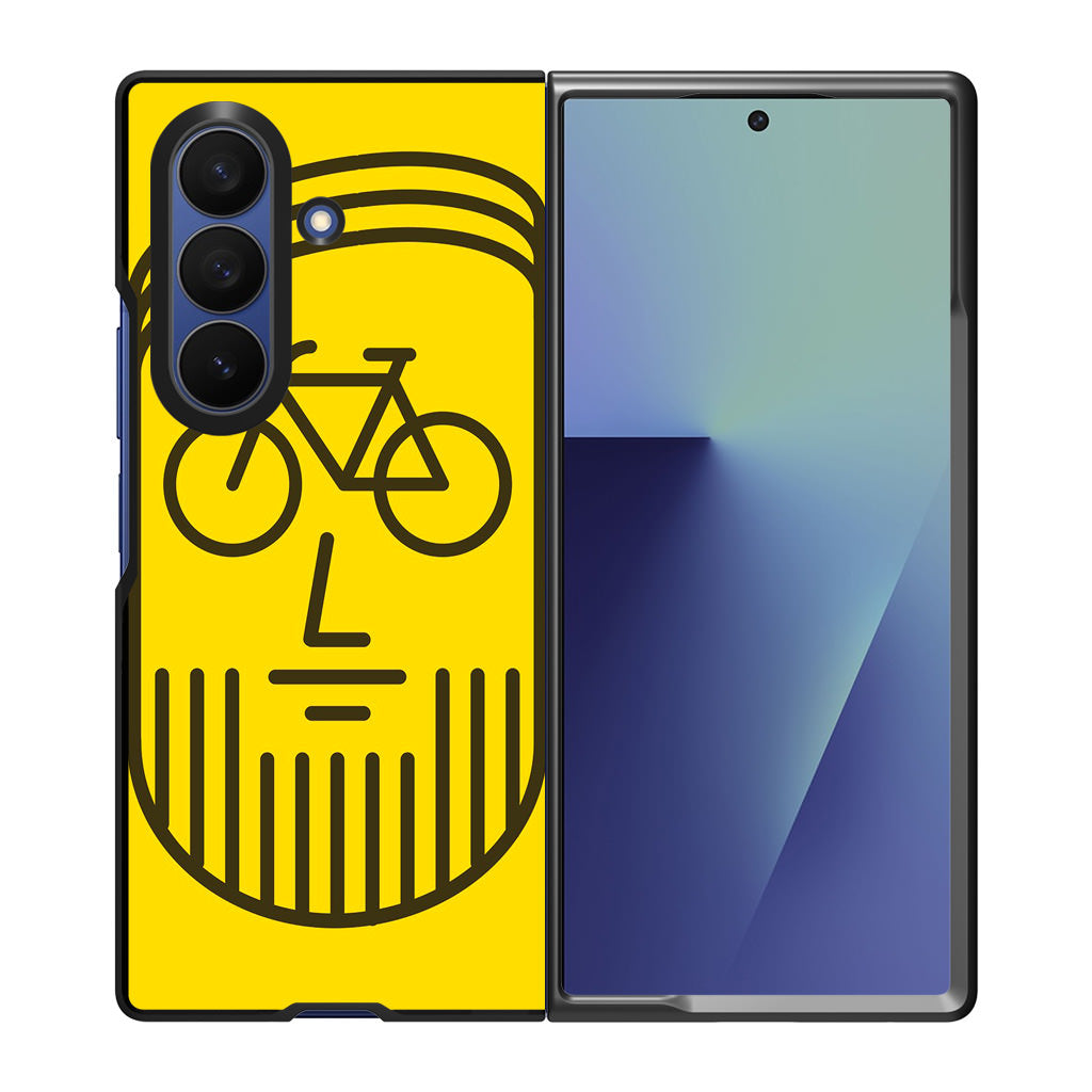 Bike Face Samsung Galaxy Z Fold 7 Case