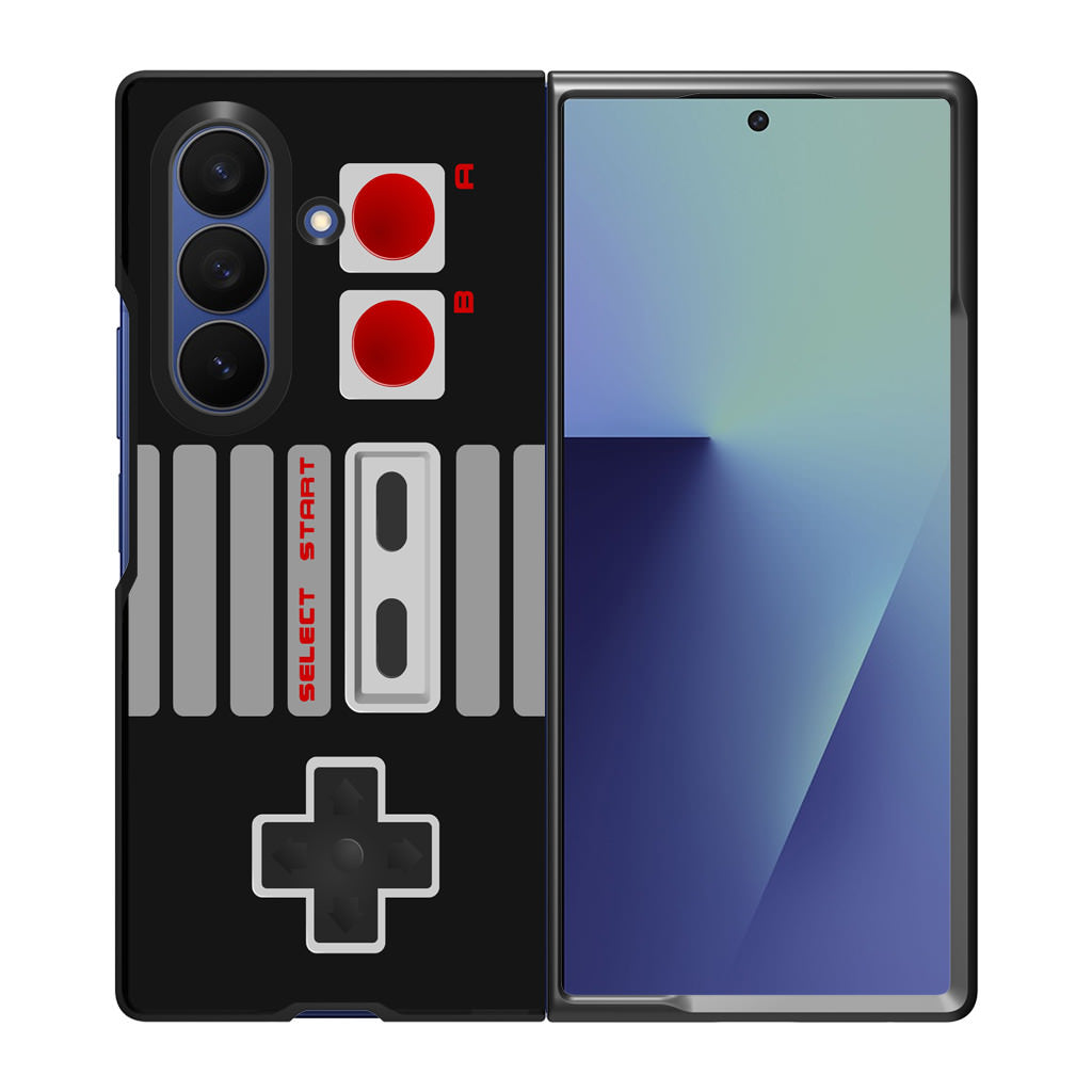 Black Console Controller Samsung Galaxy Z Fold 7 Case