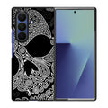 Black Skull Samsung Galaxy Z Fold 7 Case