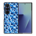 Blue Camo Samsung Galaxy Z Fold 7 Case