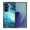 Blue Water Glitter Samsung Galaxy Z Fold 7 Case