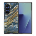 Blue Wave Marble Samsung Galaxy Z Fold 7 Case