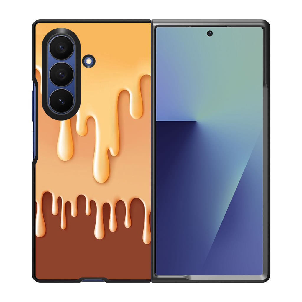 Cheese & Butter Dripping Samsung Galaxy Z Fold 7 Case