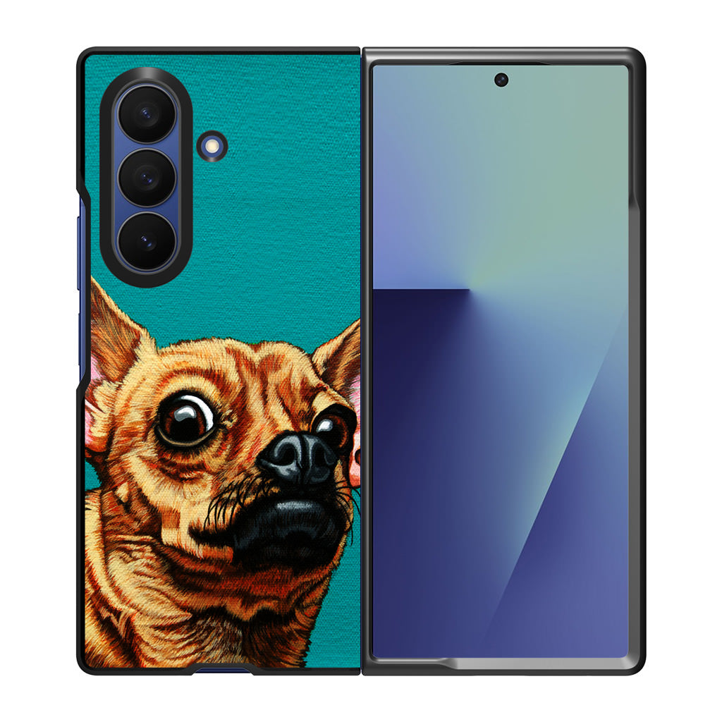 Chihuahua Art Samsung Galaxy Z Fold 7 Case