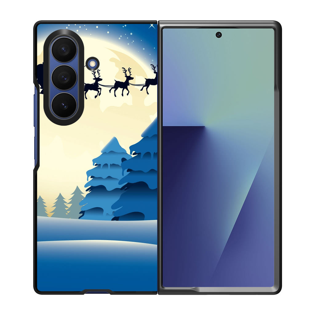Christmas Eve Samsung Galaxy Z Fold 7 Case