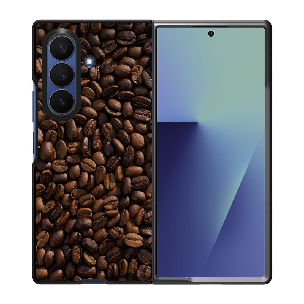 Coffee Beans Samsung Galaxy Z Fold 7 Case