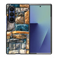 Colored Stone Piles Samsung Galaxy Z Fold 7 Case