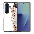 Cute Cats Vertical Samsung Galaxy Z Fold 7 Case