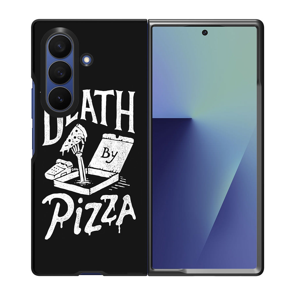 Death By Pizza Samsung Galaxy Z Fold 7 Case