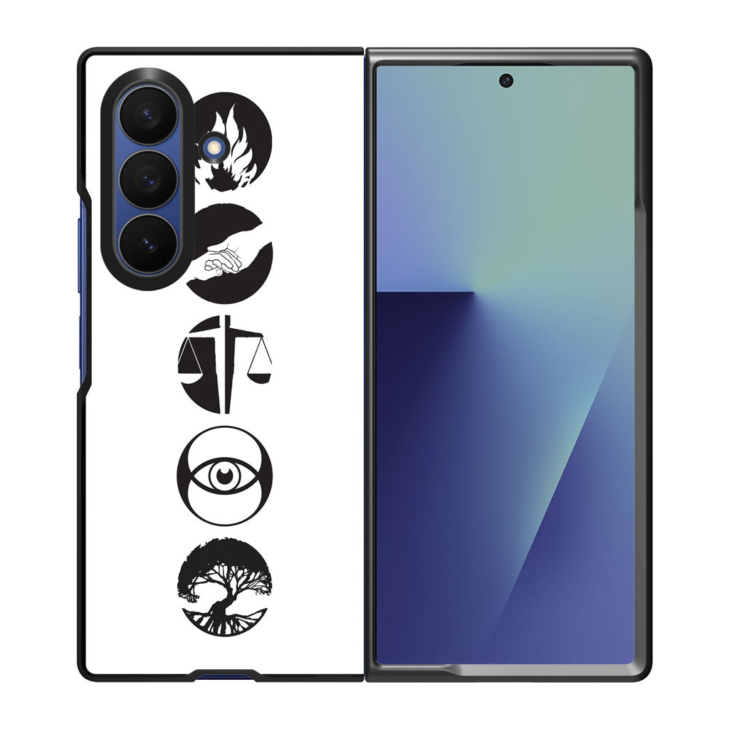 Divergent Factions Samsung Galaxy Z Fold 7 Case