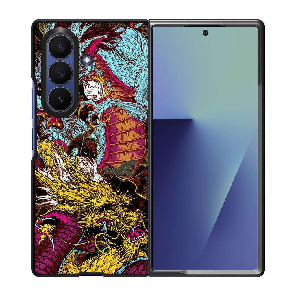 Double Dragons Samsung Galaxy Z Fold 7 Case