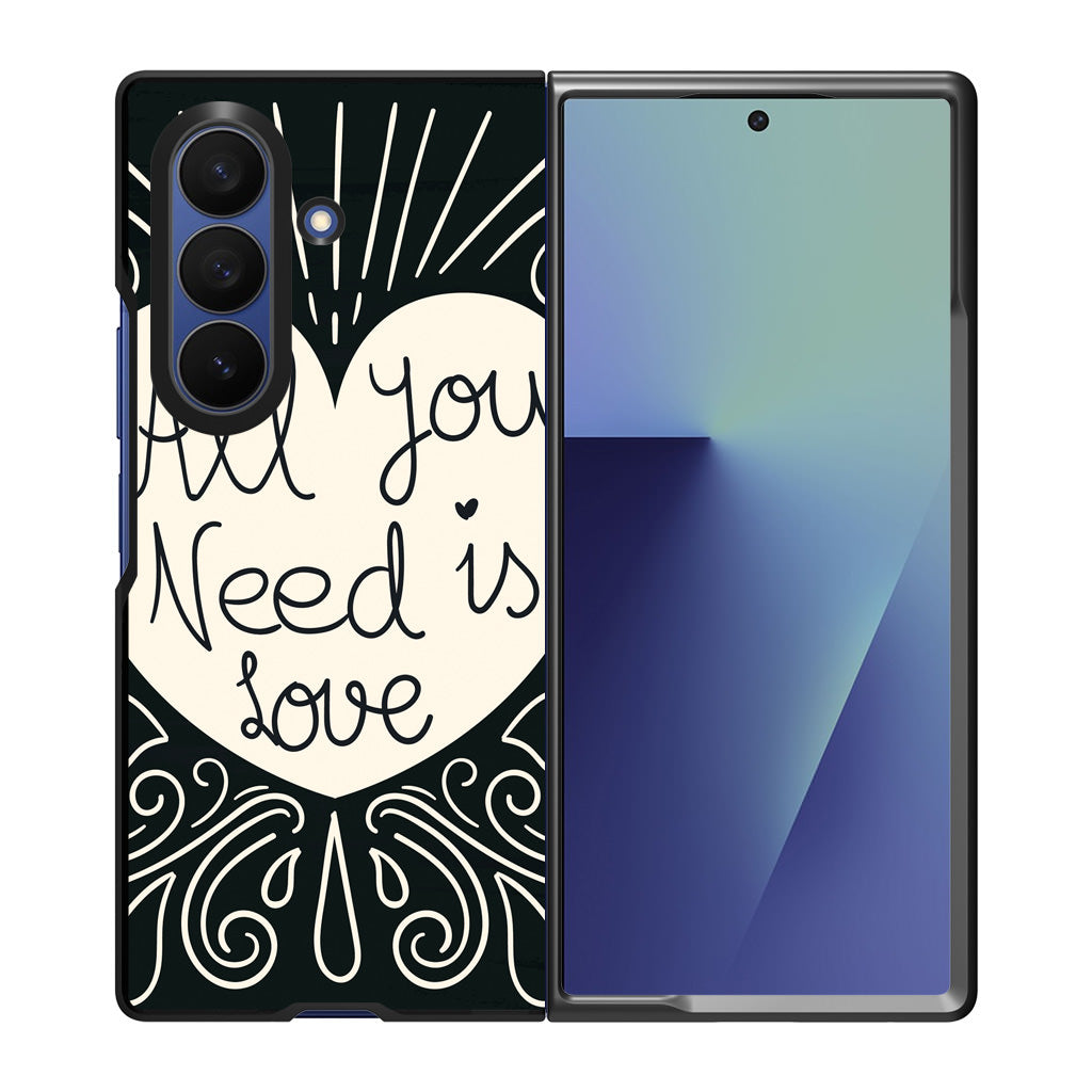 Drawn Love Samsung Galaxy Z Fold 7 Case