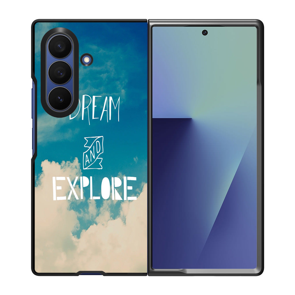 Dream and Explore Samsung Galaxy Z Fold 7 Case