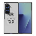Dreams Don't Work Unless You Do Samsung Galaxy Z Fold 7 Case