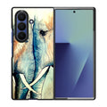 Elephants Sadness Samsung Galaxy Z Fold 7 Case