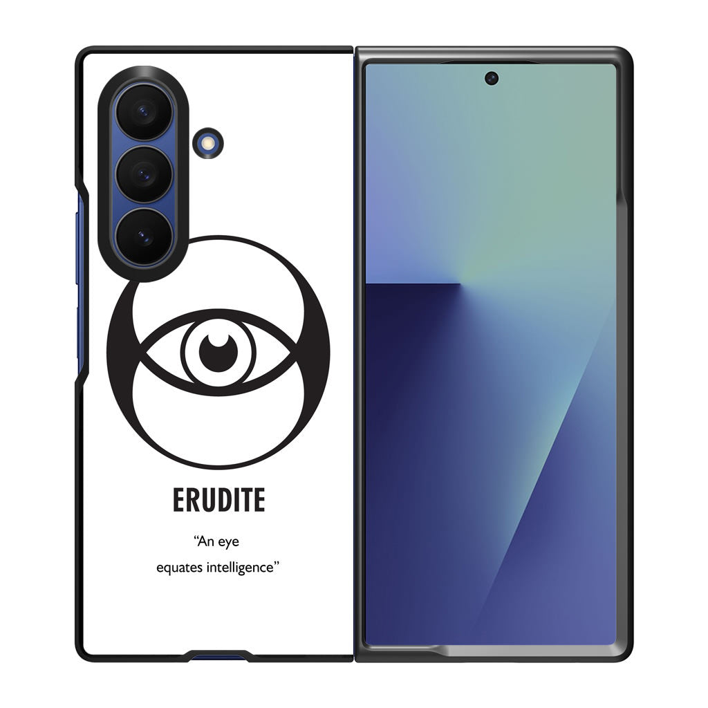 Erudite Divergent Faction Samsung Galaxy Z Fold 7 Case