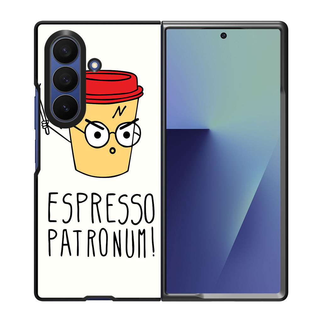 Espresso Patronum Samsung Galaxy Z Fold 7 Case