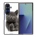 Finger British Shorthair Cat Samsung Galaxy Z Fold 7 Case