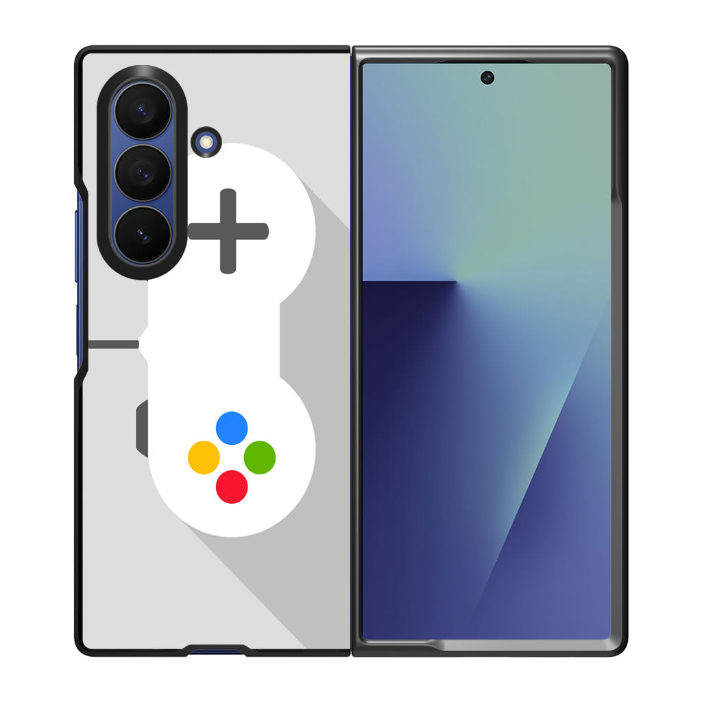 Game Console Minimalist Samsung Galaxy Z Fold 7 Case