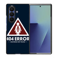 Girlfriend Not Found Error Samsung Galaxy Z Fold 7 Case