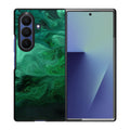 Green Abstract Art Samsung Galaxy Z Fold 7 Case