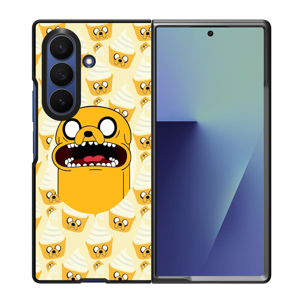 Hora de Advantura Cups Pattern Samsung Galaxy Z Fold 7 Case