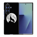 Howling Night Wolves Samsung Galaxy Z Fold 7 Case