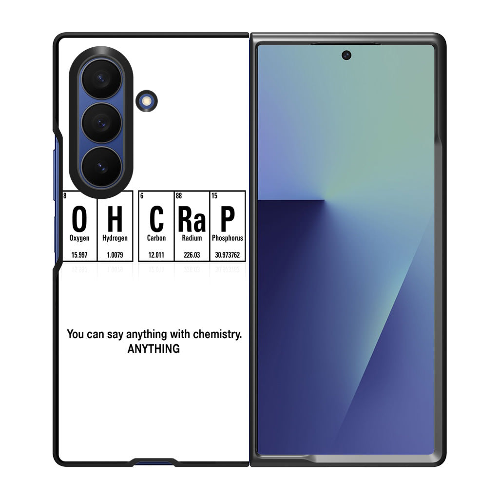 Humor Funny with Chemistry Samsung Galaxy Z Fold 7 Case