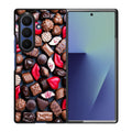 I Love Choco Pattern Samsung Galaxy Z Fold 7 Case