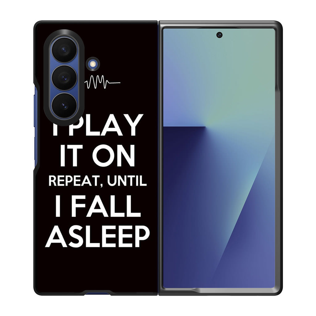 I Play It On Repeat Samsung Galaxy Z Fold 7 Case