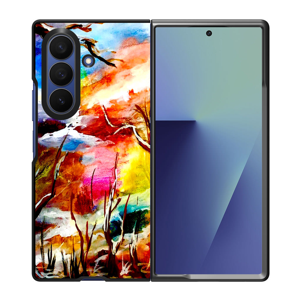I Sense Winter's Wonderful Warmth Samsung Galaxy Z Fold 7 Case