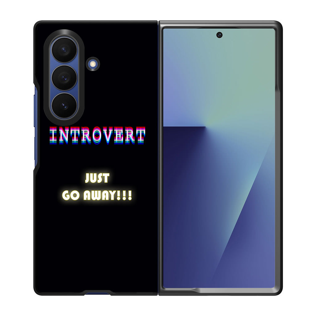 I'm Introvert Samsung Galaxy Z Fold 7 Case