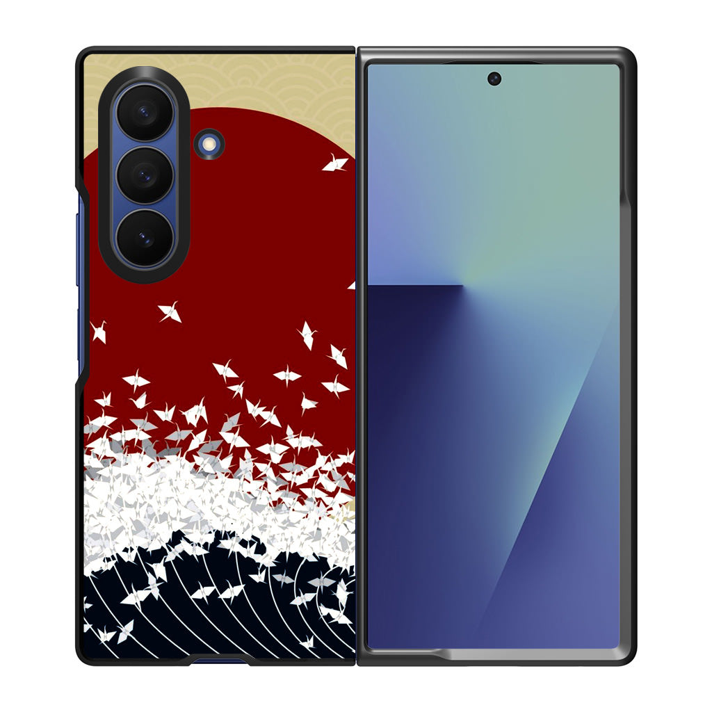 Japanese Art Samsung Galaxy Z Fold 7 Case