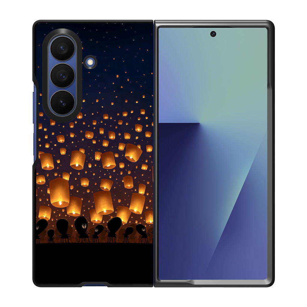 Lanterns Light Samsung Galaxy Z Fold 7 Case