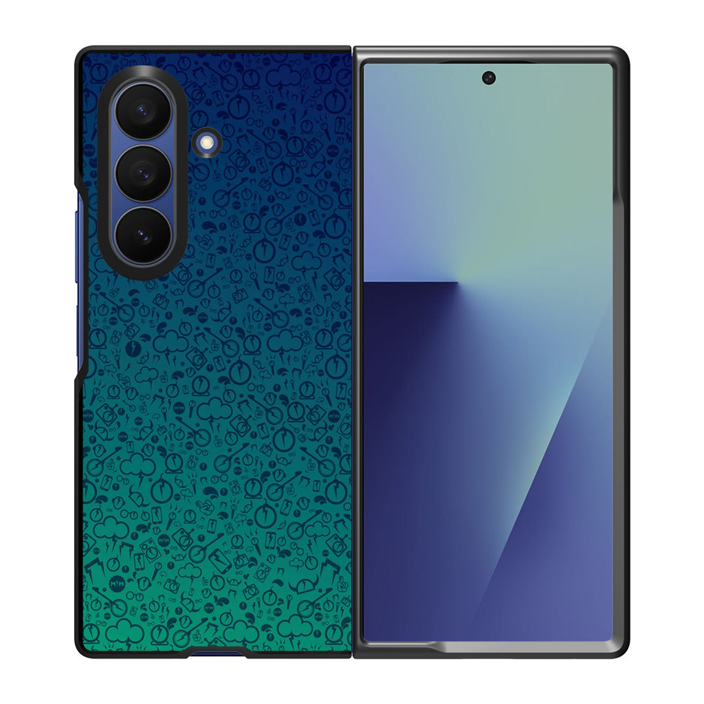 Lightning Bolt Symbol Samsung Galaxy Z Fold 7 Case