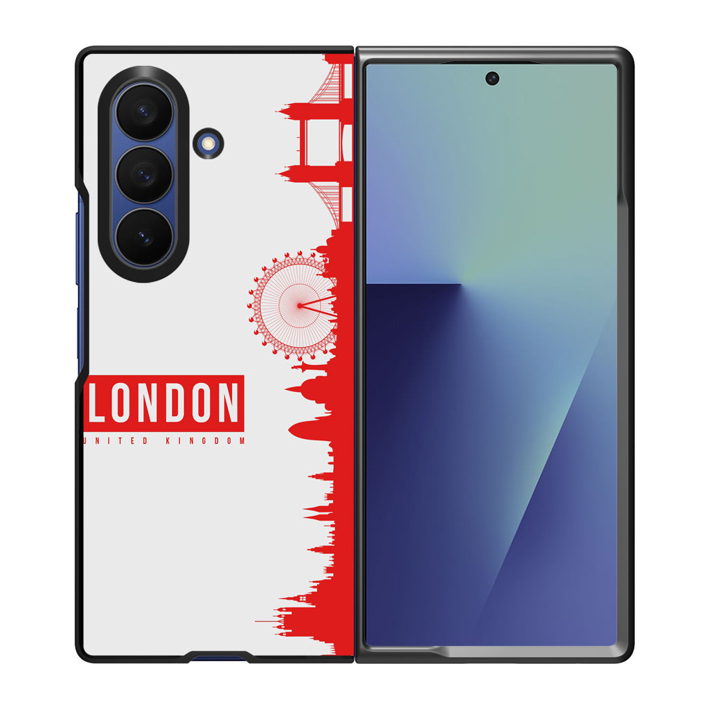 London Vector Samsung Galaxy Z Fold 7 Case