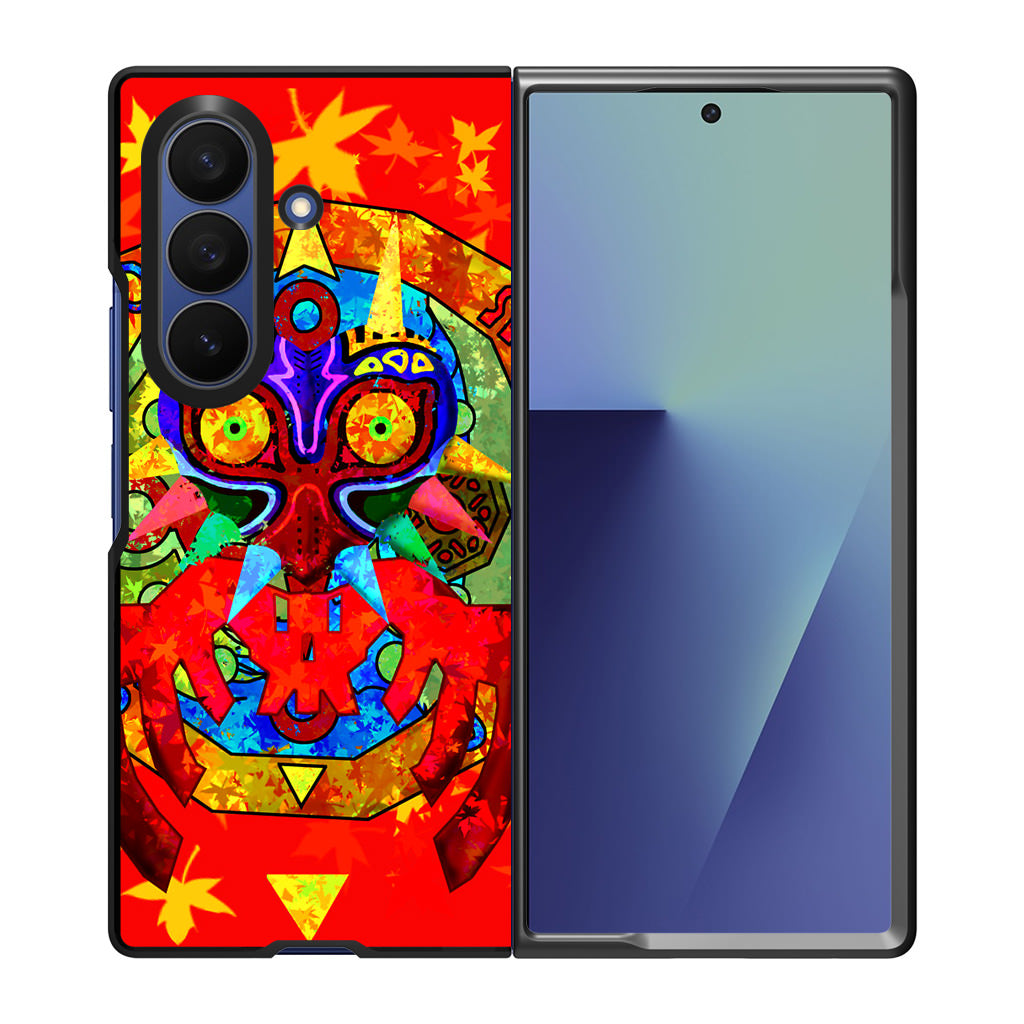 Majora Mask Fall Samsung Galaxy Z Fold 7 Case