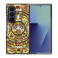 Mayan Calendar Samsung Galaxy Z Fold 7 Case